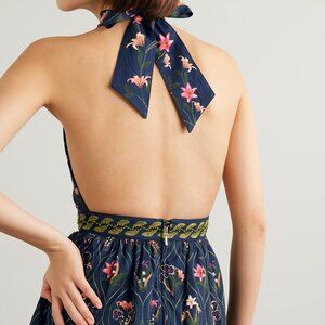 Agua by Agua Bendita Pacifico Halter Midi Maxi Dress